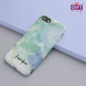Green Gradient Marble Phone Cover