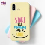 'Start Your Morning With A Smile' Phone Cover