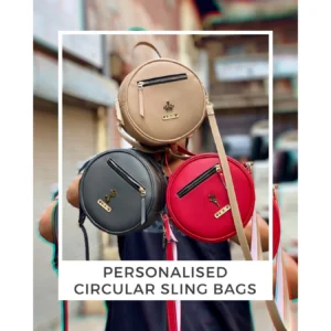 Personalised Circular Sling Bag