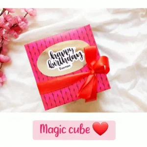 Customised Magic Cubes Box