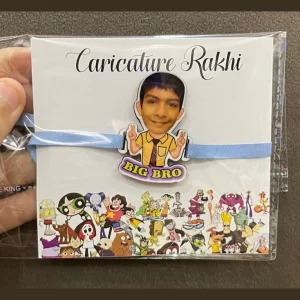 Customized Caricature Magnetic Rakhi
